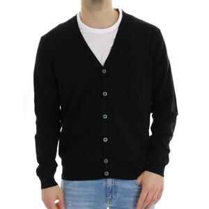 CARDIGAN BASIC NERO